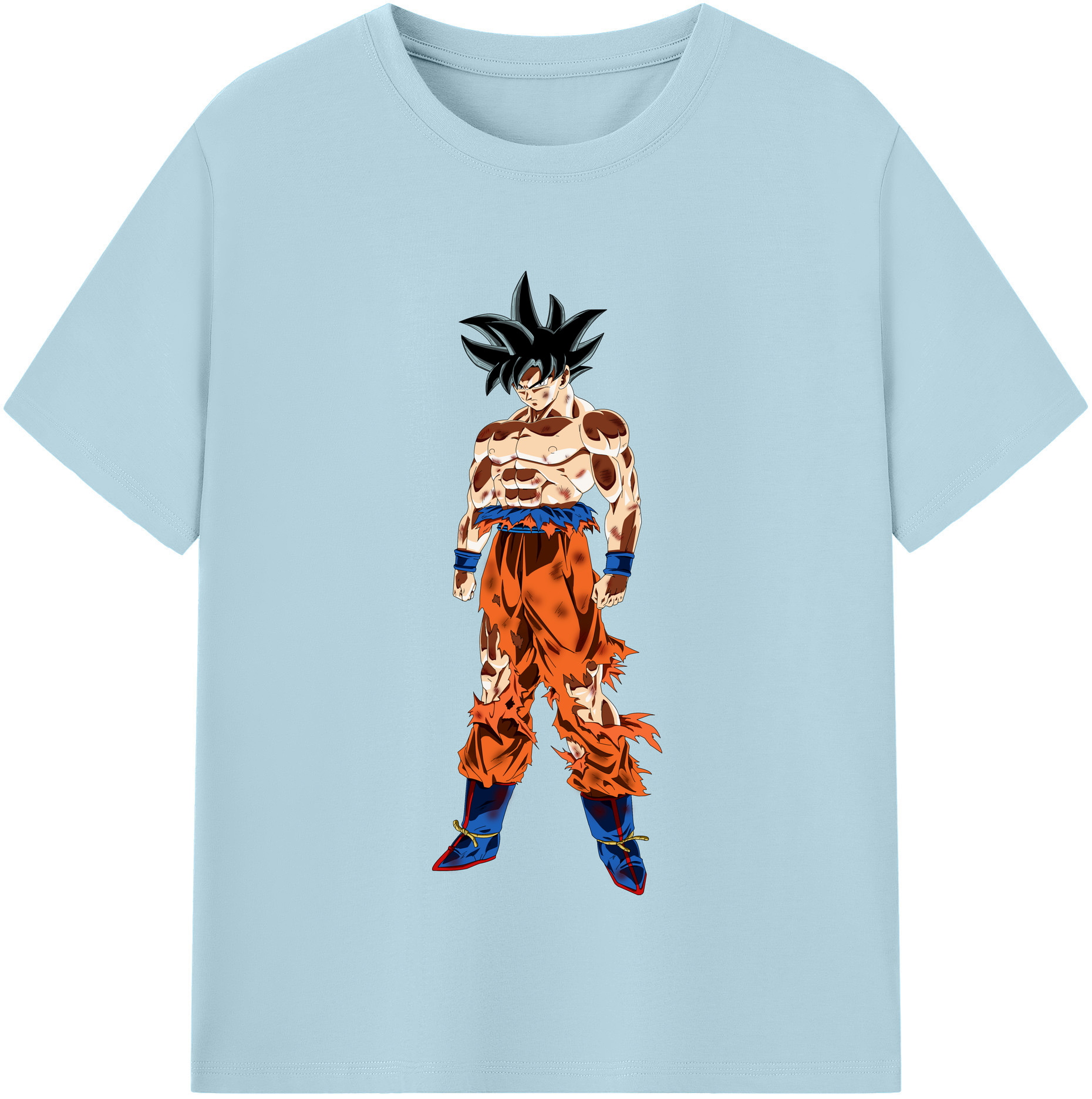 （画像用） ドラゴンボール 孫悟空（そん ごくう）Son Goku カカロット DRAGON BALL Kakarotto 綿100％半袖Tシャツ（フロントプリント）
